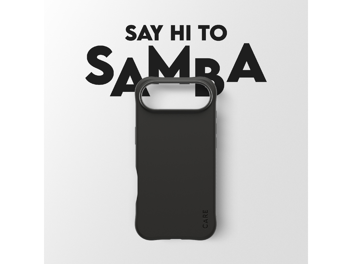 PanzerGlass CARE iPhone Air Samba Hardcase deksel (sort) Mobildeksel