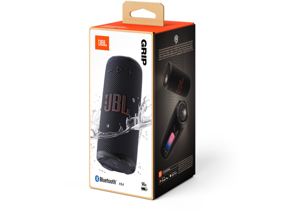 JBL Grip Trådløs Bluetooth Høyttaler (sort) Trådløs / Bluetooth-høyttaler