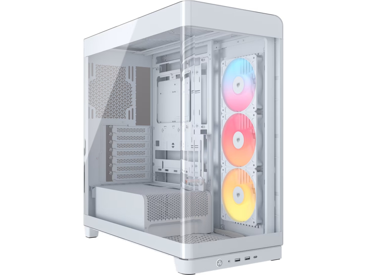 Corsair FRAME 4500X RS-R ARGB Mid Tower (hvit) Midi tower