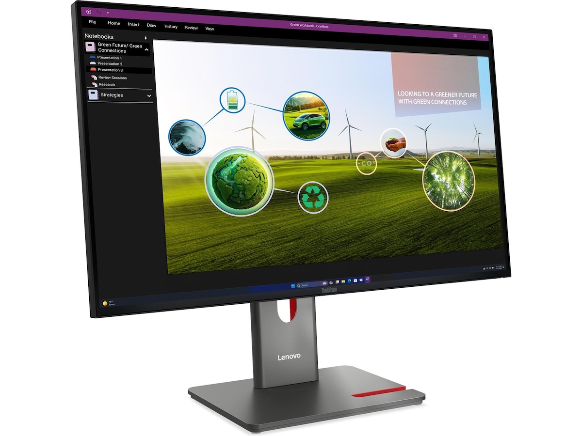 Lenovo 27" skjerm ThinkVision P27Q-40 Skjermer