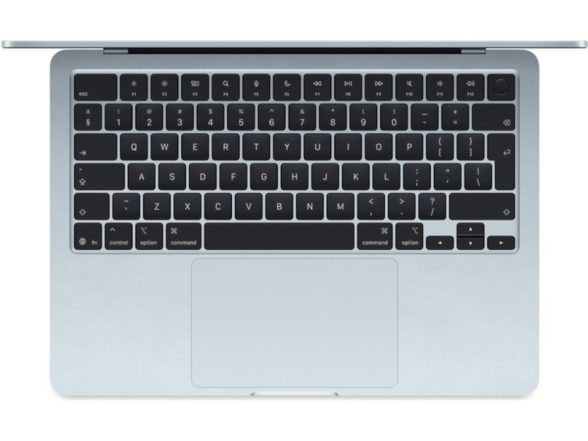 MacBook Air 13" M4 (2025) 256GB (himmelblå) -B-Grade Demo bærbar PC