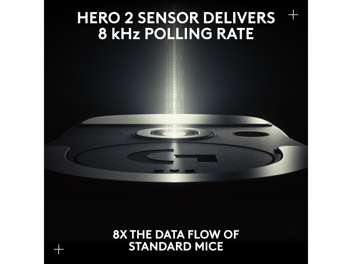 Logitech Pro X Superlight 2c Trådløs Gamingmus (hvit) Gamingmus