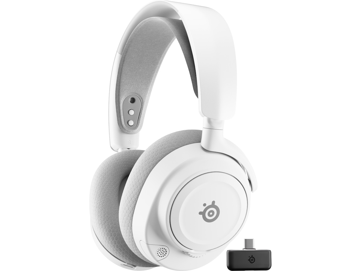 SteelSeries Arctis Nova 7 Gen 2 Trådløst Gamingheadset (hvit) Gamingheadset
