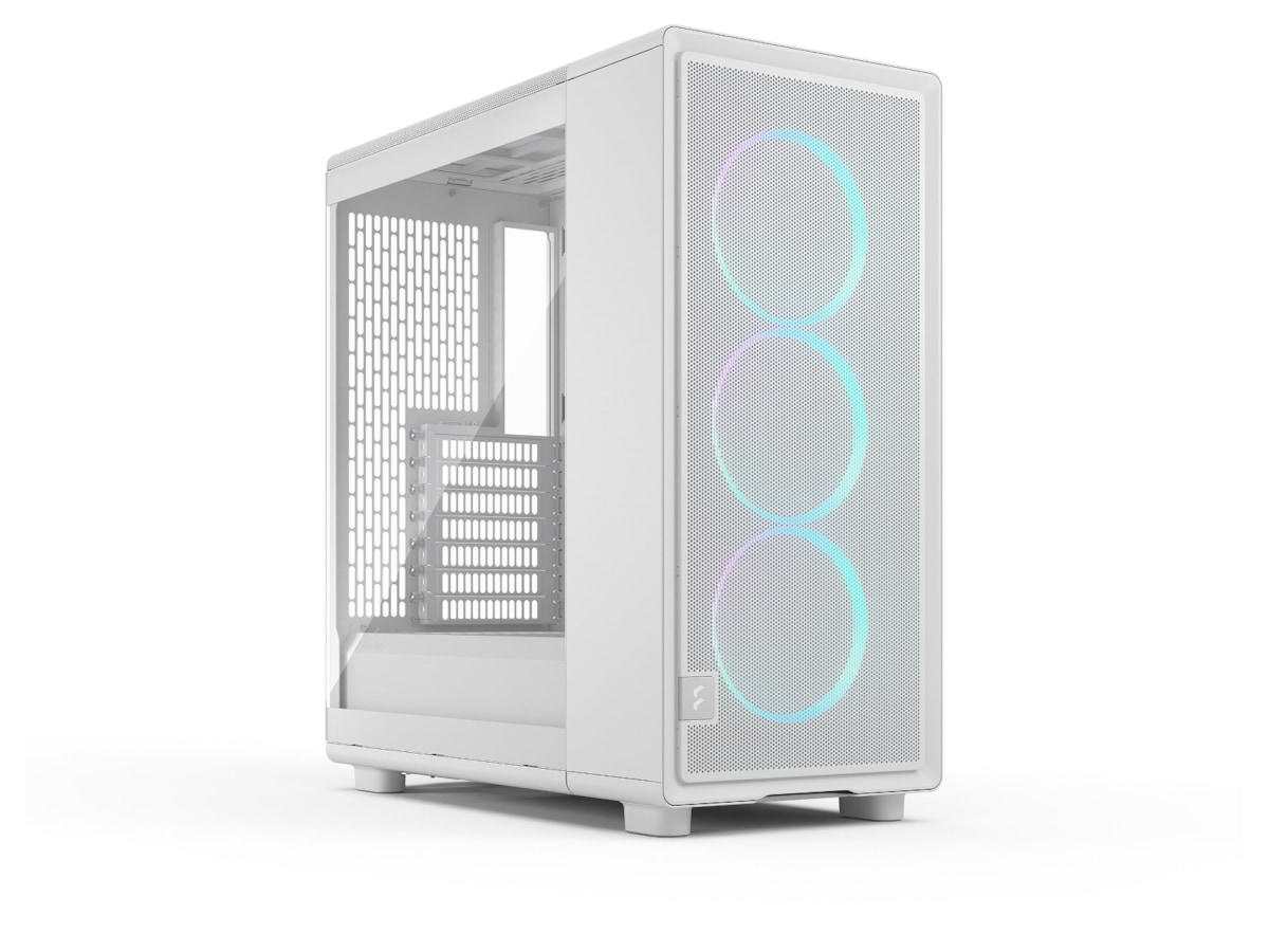 Fractal Design Epoch TG RGB Mid Tower (hvit) Midi tower