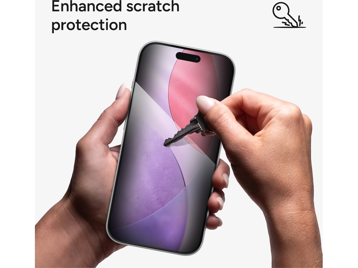 InvisibleShield Glass Elite  iPhone 17 Pro Privacy Skjermbeskytter Skjermbeskytter