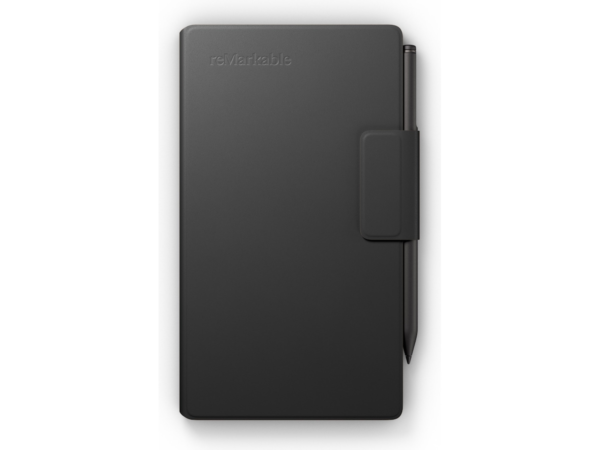 reMarkable Paper Pro Move Book Folio (sort) Tilbehør til digitale notatblokker