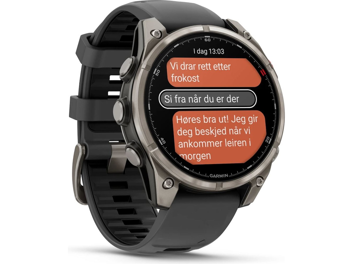 Garmin fenix 8 Pro AMOLED 47mm GPS (graphite) Smartklokker