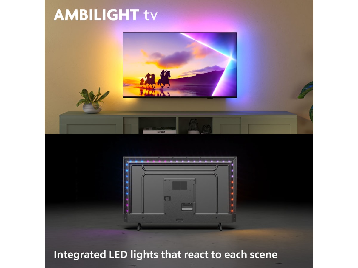 Philips 65" PUS8550/12 QLED Smart Ambilight TV (2025) -B-Grade Demo TV/projektor