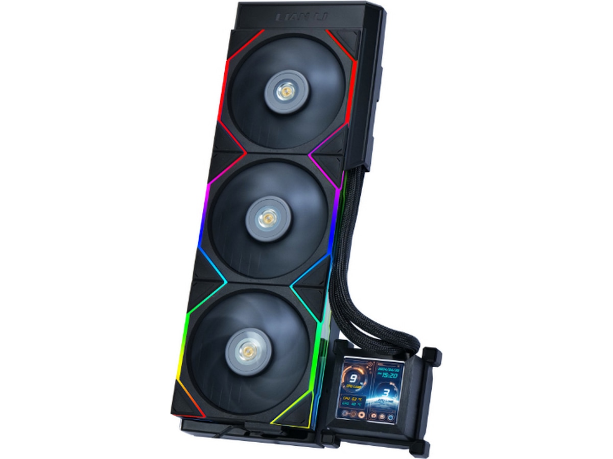 Lian Li HydroShift LCD 360N (sort) -B-Grade Demo annet i datautstyr