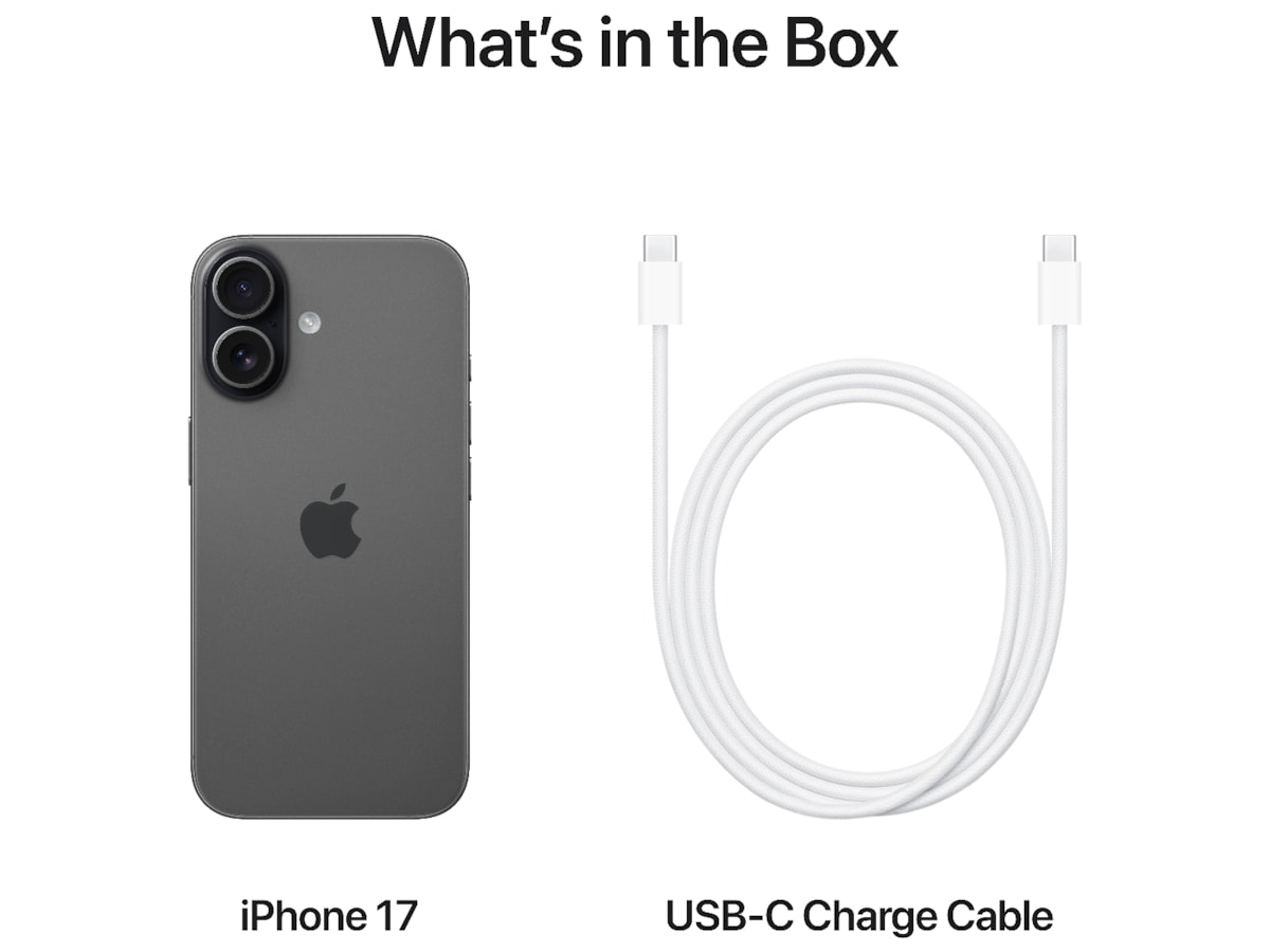 iPhone 17 256GB (sort) Mobiltelefoner