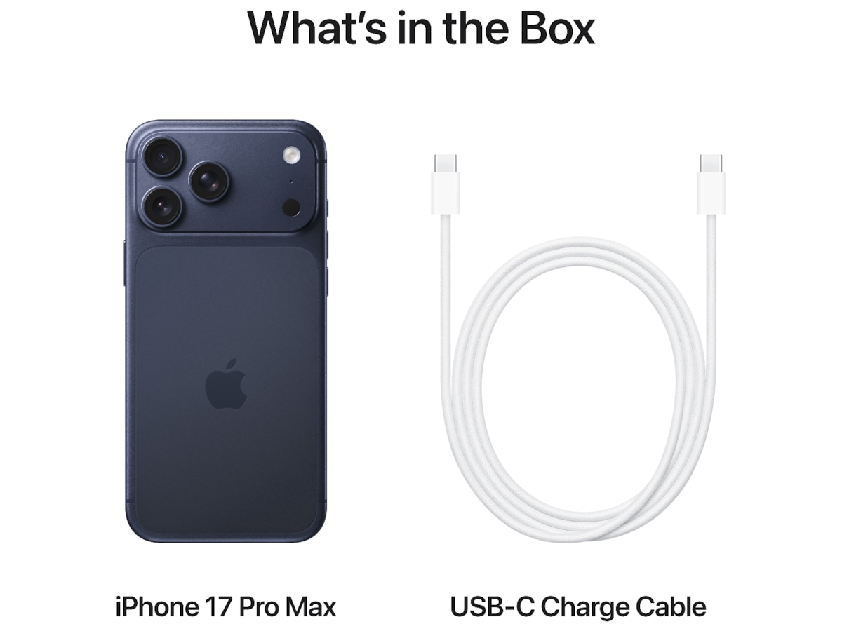 iPhone 17 Pro Max 1TB (dypblå) Mobiltelefoner