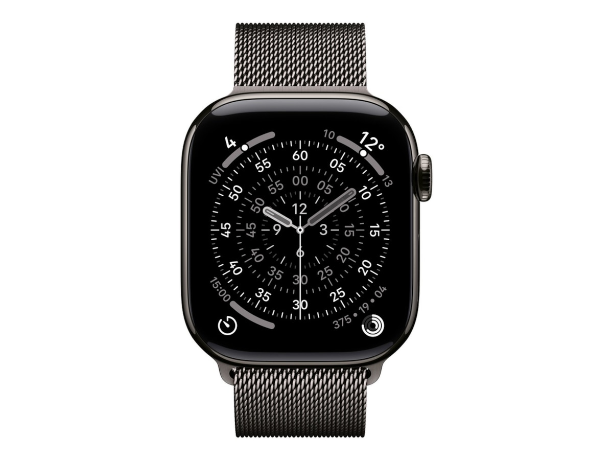 Apple Watch Series 11 GPS + LTE 42mm Titan (skifergrå) Smartklokker