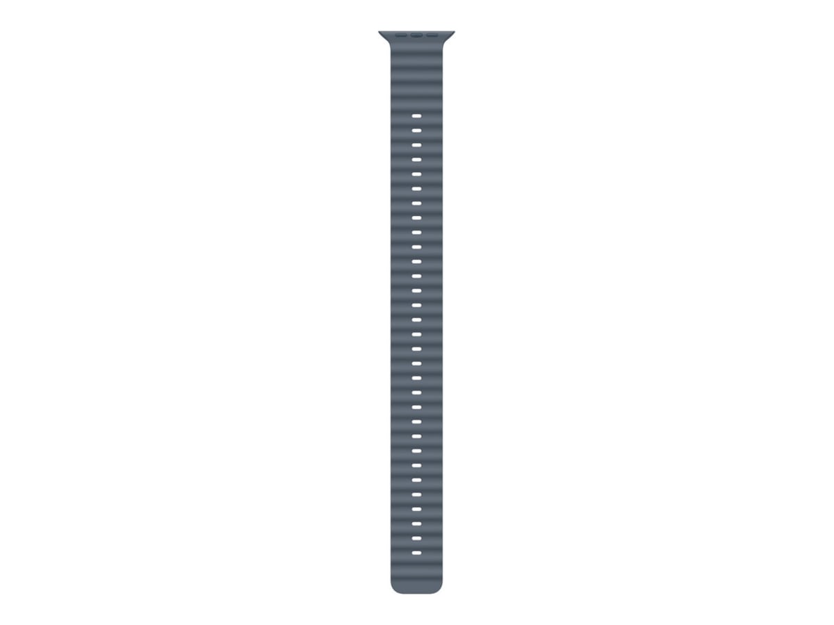Apple Watch 49mm Natural Titanium Ocean Band Extension (anchor blue) Reim