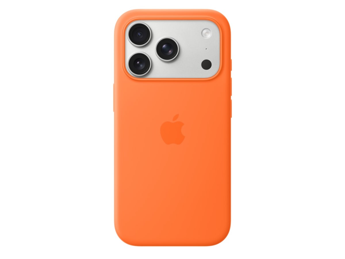 Apple iPhone 17 Pro silikondeksel (oransje) Mobildeksel