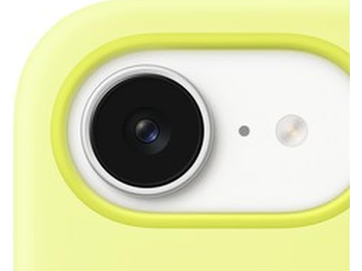Apple iPhone 16e silikondeksel (neongul) Mobildeksel