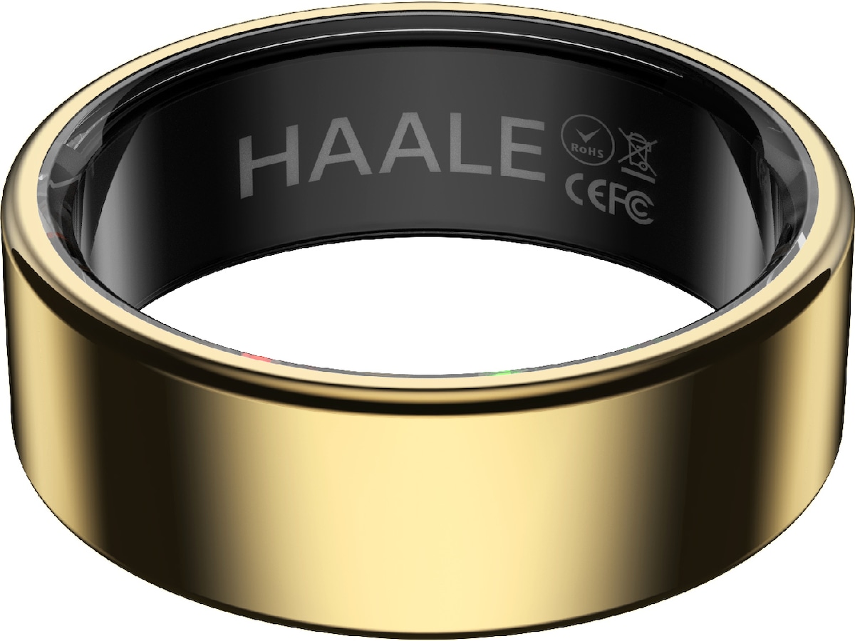 Haale II Smart Ring str. 8 (gull) -B-Grade Demo tilbehør til mobiler & klokker