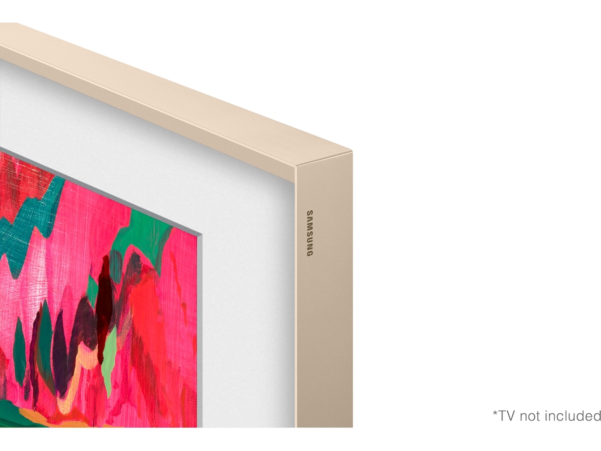 Samsung 75" ramme til The Frame og The Frame Pro (2021-2025, Sand Gold) TV-ramme & tilbehør