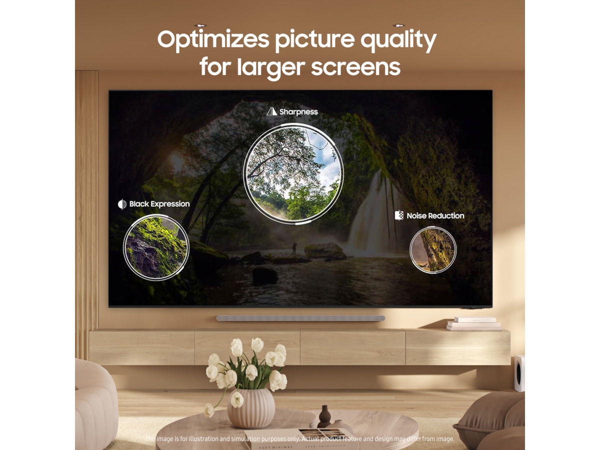 Samsung 100" QN80F Neo QLED 4K Smart TV (2025) Over 80 tommer TV