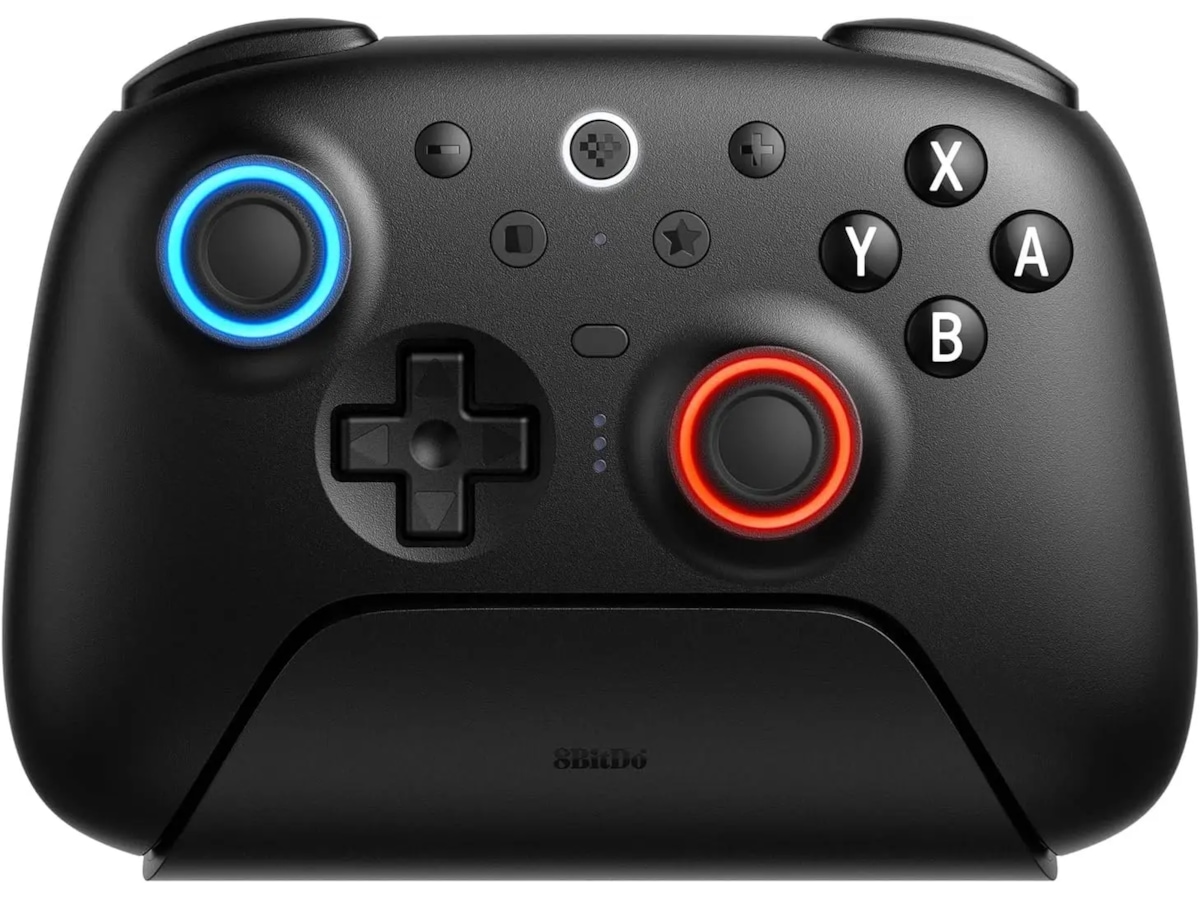 8BitDo Ultimate 2 Trådløs Bluetooth Kontroller (sort) Gamepad