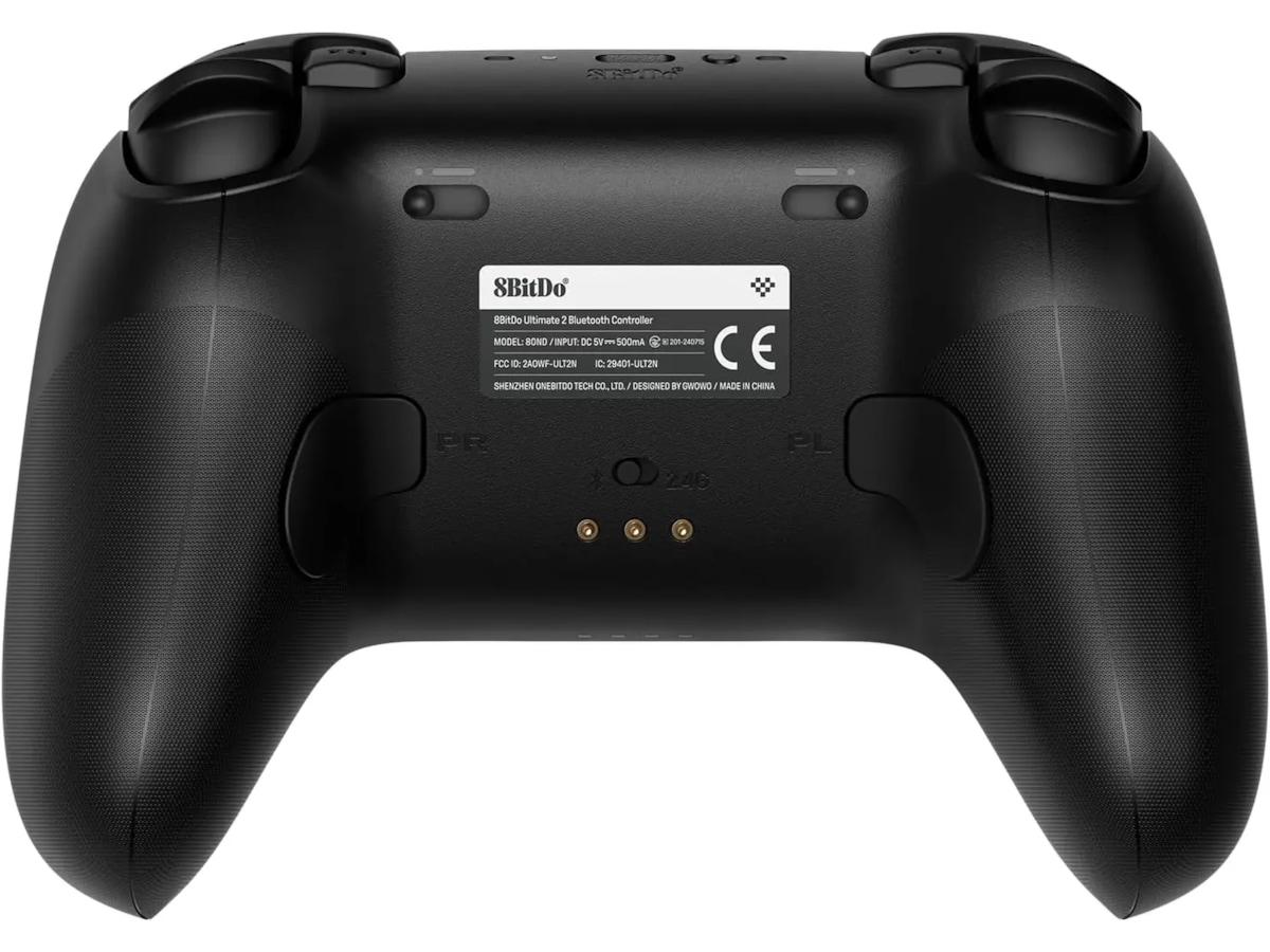 8BitDo Ultimate 2 Trådløs Bluetooth Kontroller (sort) Gamepad