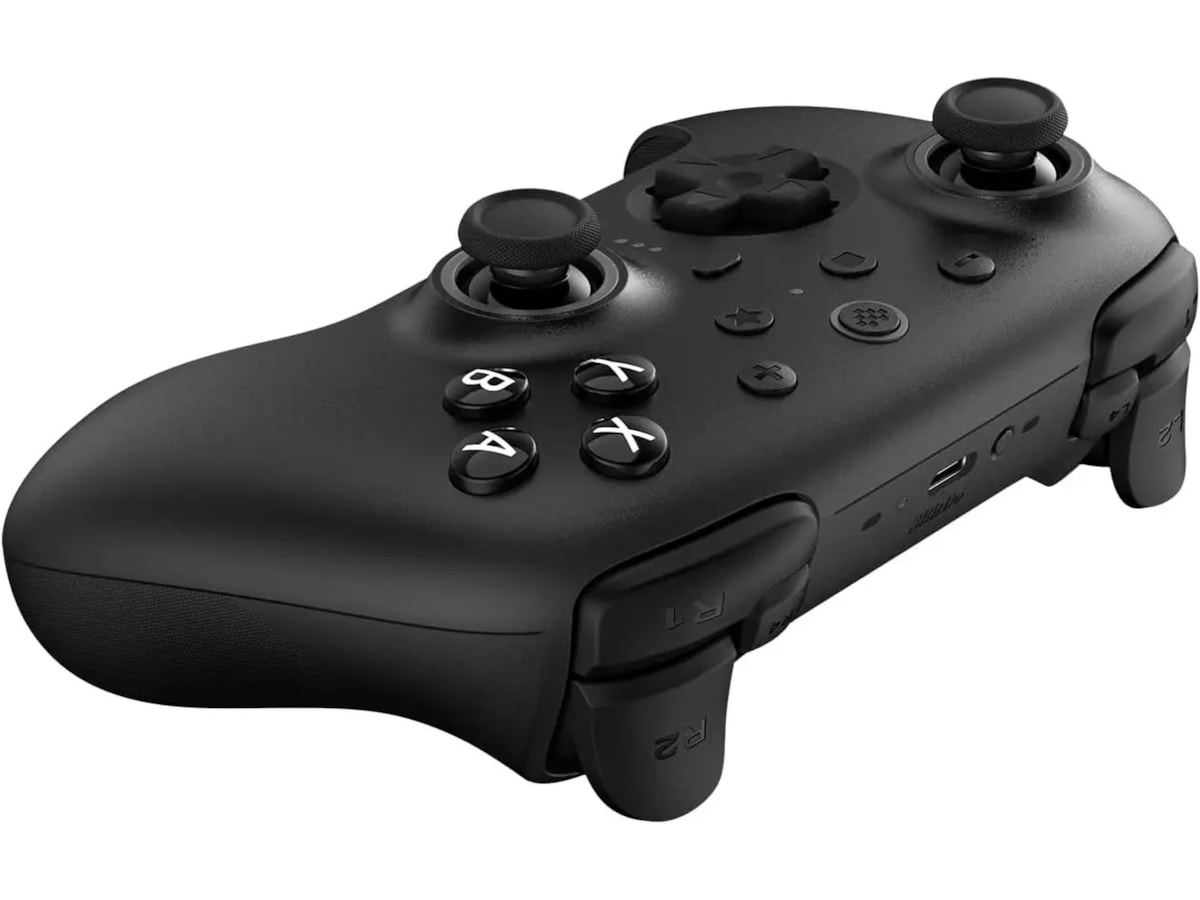 8BitDo Ultimate 2 Trådløs Bluetooth Kontroller (sort) Gamepad