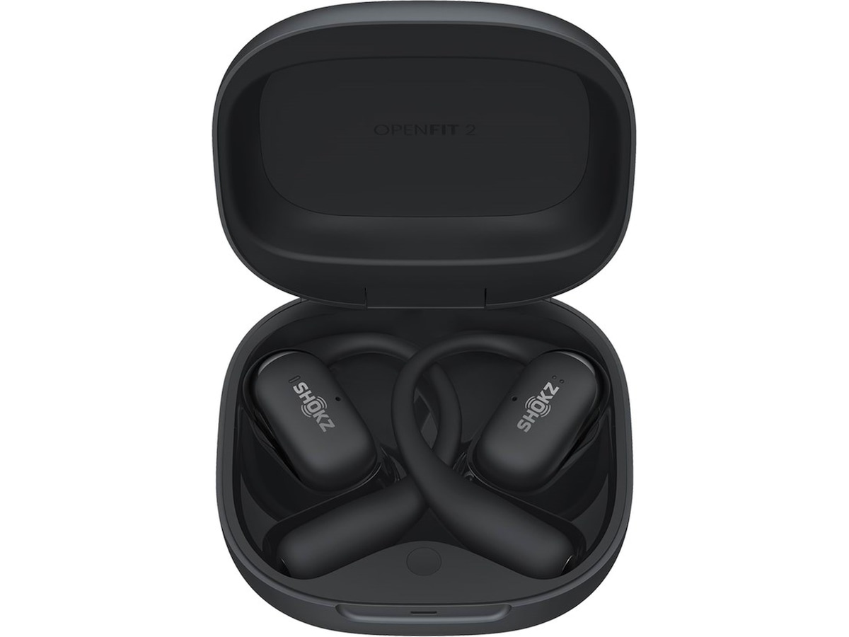 SHOKZ OpenFit 2 åpne ørepropper (sort) Ørepropper