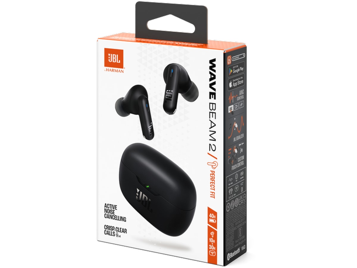 JBL Wave Beam 2 Trådløse Ørepropper (sort) Ørepropper