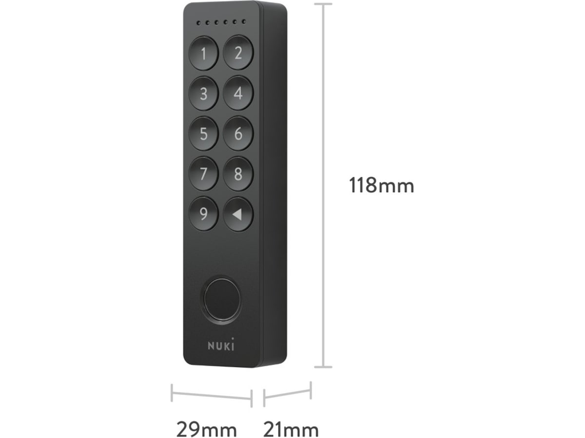 Nuki Keypad 2 Smart lås Elektronisk dørlås