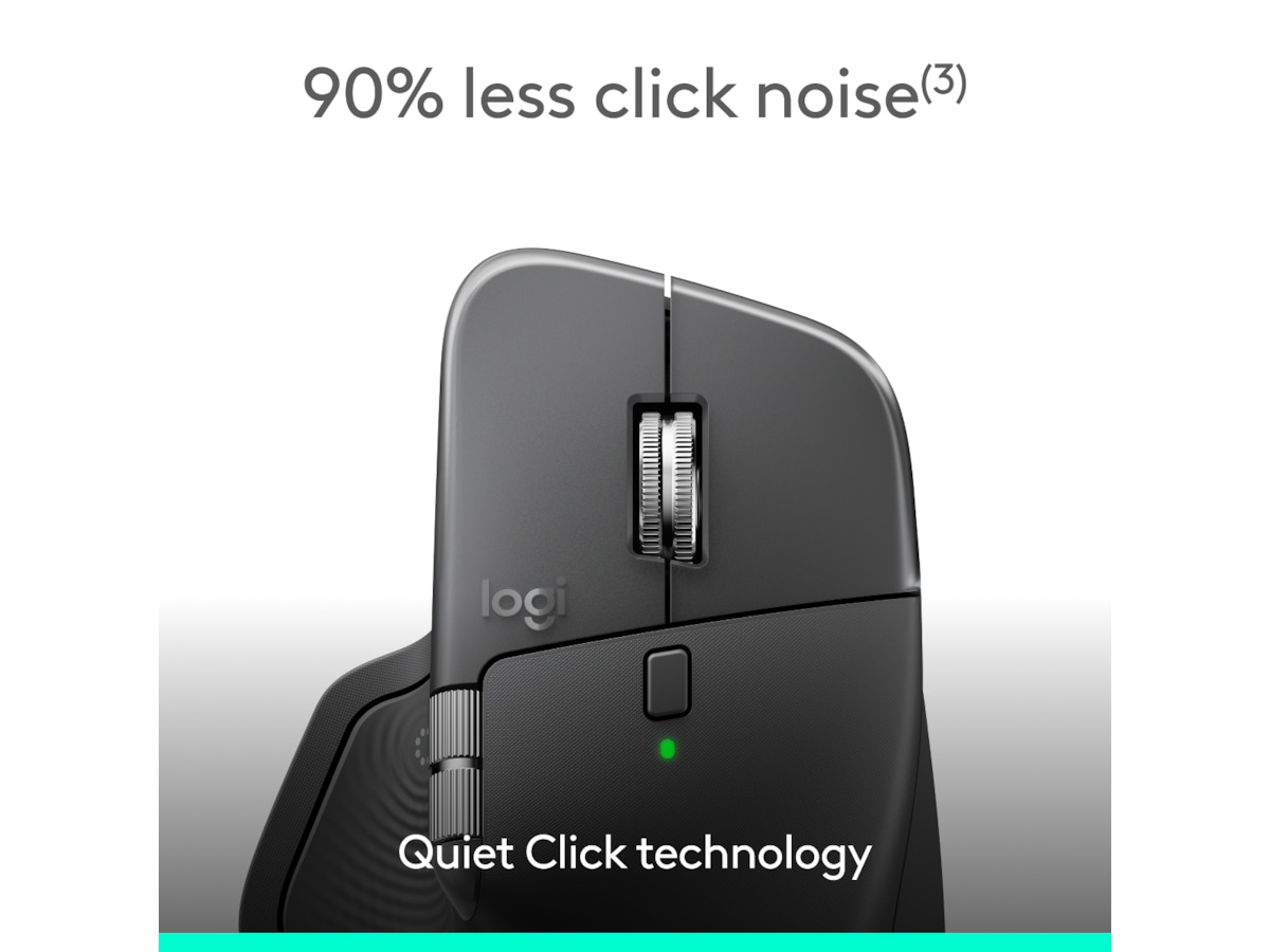 Logitech MX Master 4 for Business Trådløs Ergonomisk Mus (grafittgrå) Mus
