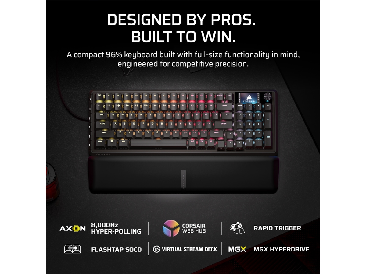 Corsair Vanguard PRO 96 RGB Gamingtastatur Gamingtastatur