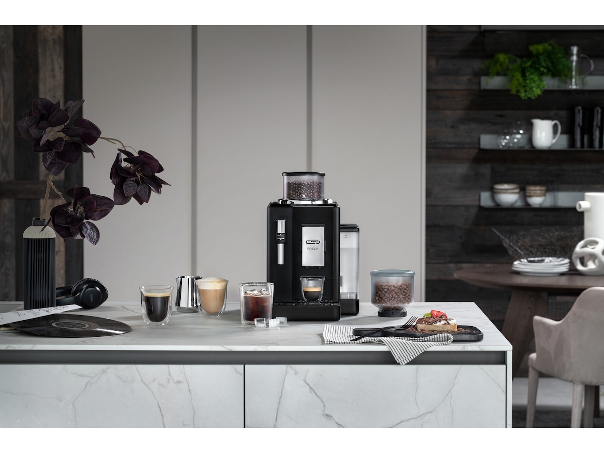 DeLonghi Rivelia EXAM440.35.B automatisk kaffemaskin -B-Grade Demo hjem & fritid