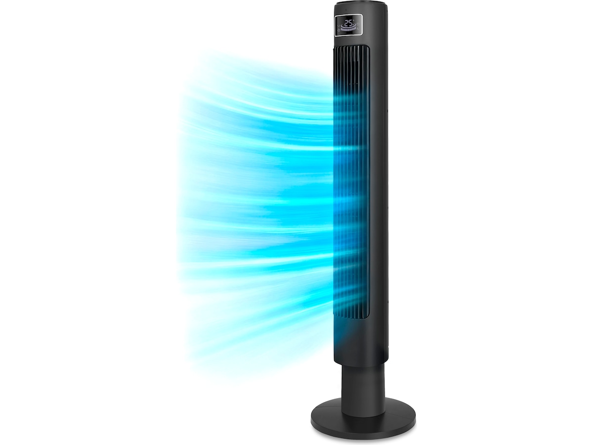 Andersson TRF-F3000 Tårnvifte med LED-display (sort) Vifter & vifteovn