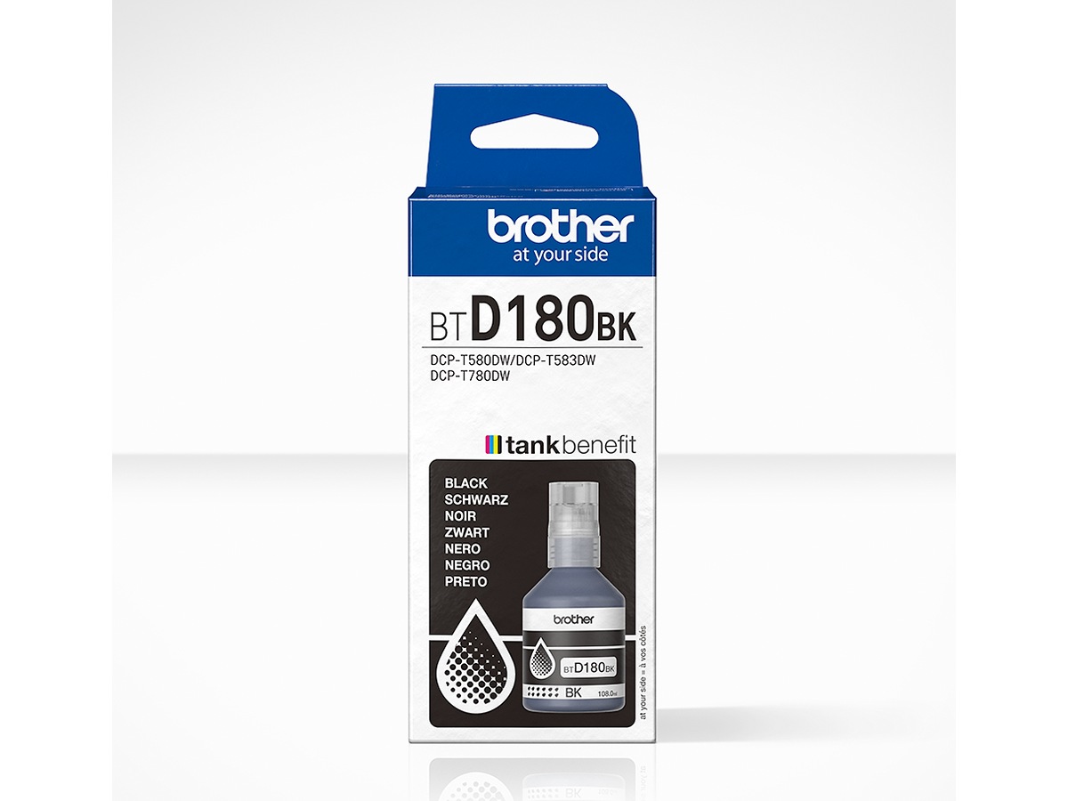 Brother BTD180BK blekkflaske Sort Blekkpatroner