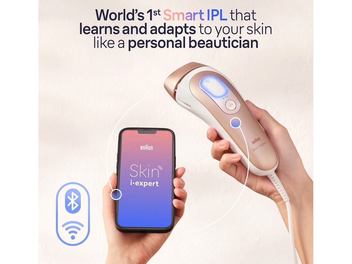 Braun Smart IPL Skin i·expert PL7253 (rosa) -B-Grade Demo trening & velvære