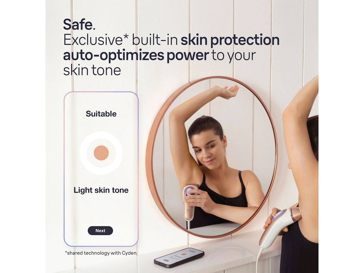 Braun Smart IPL Skin i·expert PL7253 (rosa) -B-Grade Demo trening & velvære
