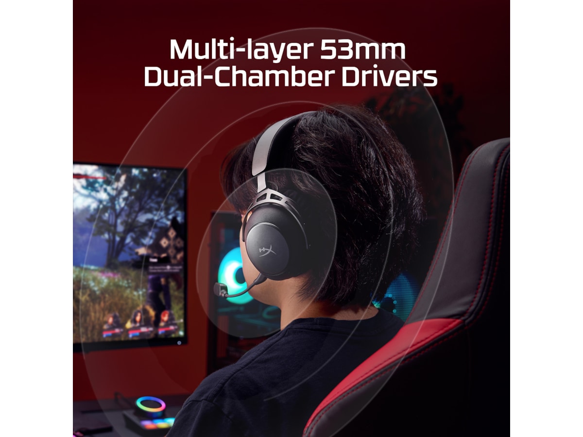 HyperX Cloud Alpha 2 Trådløst Gaming Headset (sort) -B-Grade Demo headset