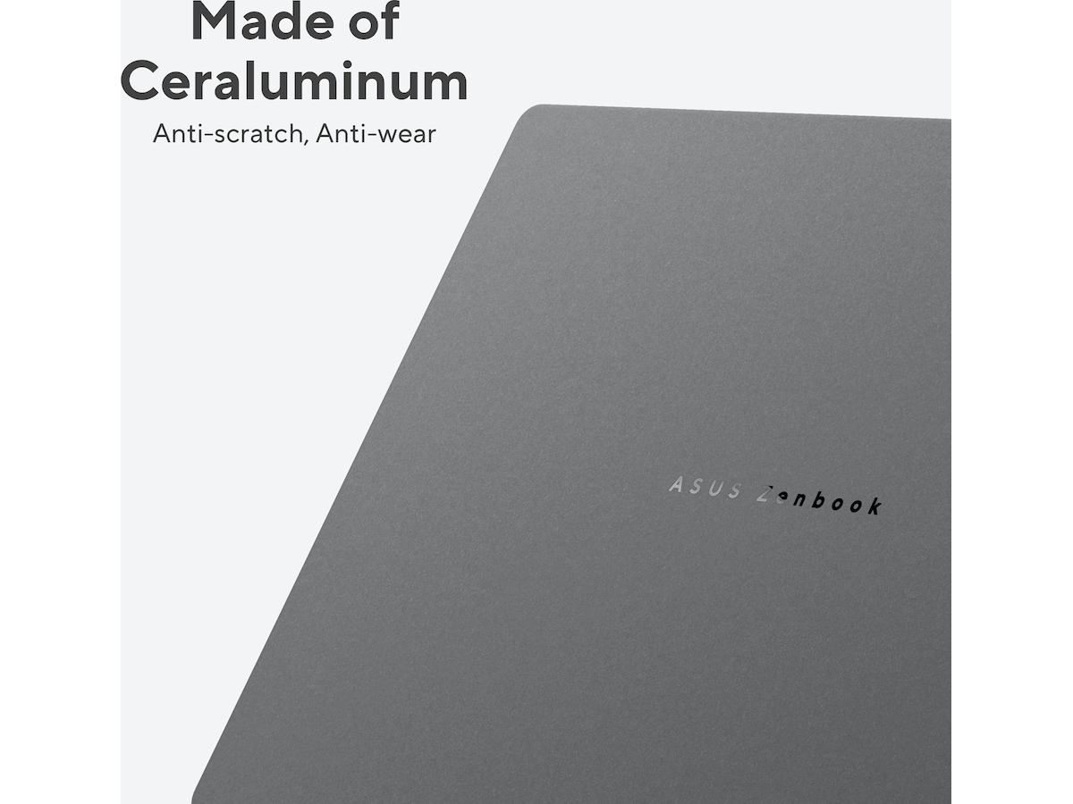 Asus Zenbook A14 UX3407QA 14" WUXGA OLED (grey) -B-Grade Demo bærbar PC