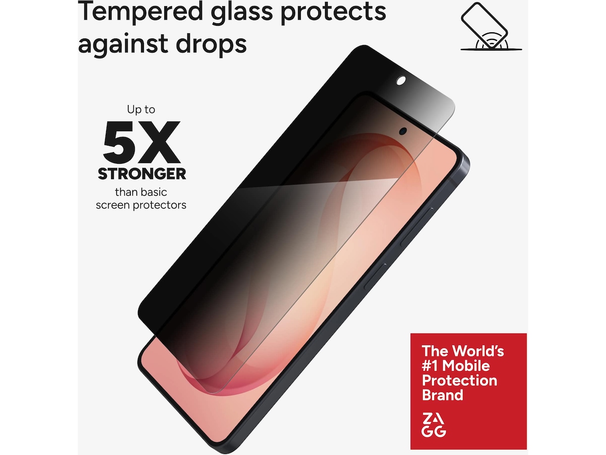 Zagg InvisibleShield Glass Elite Privacy Samsung Galaxy S26+ Skjermbeskytter