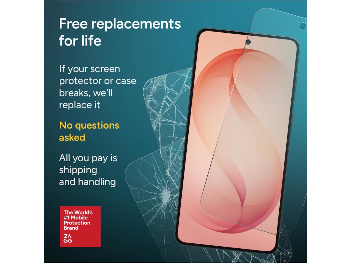 Zagg InvisibleShield Glass Elite Galaxy S26 Ultra Privacy skjermbeskytter Skjermbeskytter