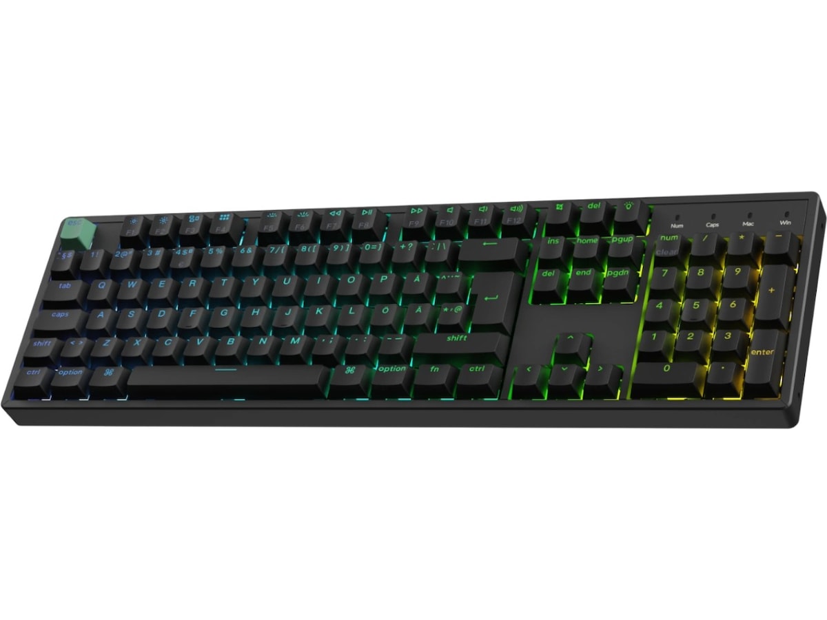 Keychron K10 HE Trådløst Gamingtastatur (sort) Gamingtastatur