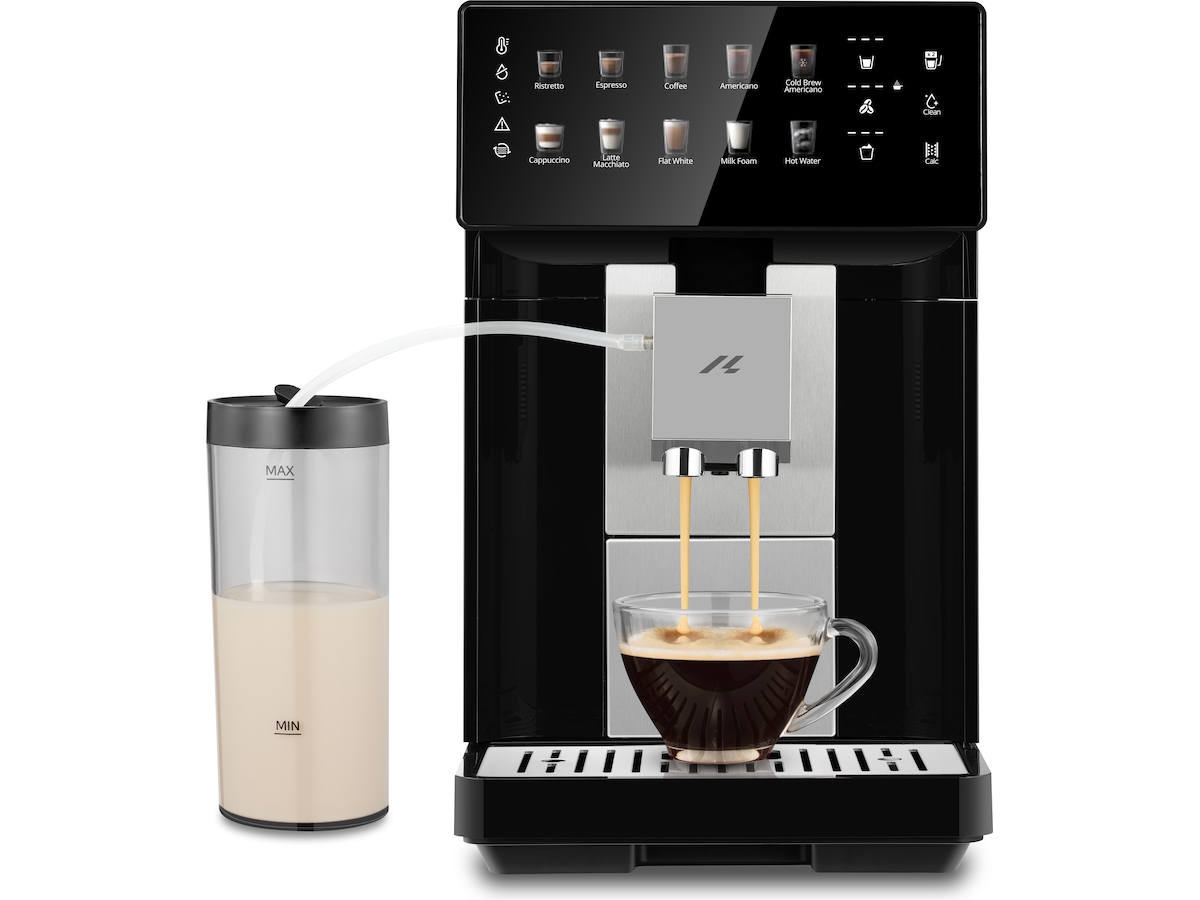 Loeffen LFFM1000 kaffemaskin med 10 drikkemodus og cold brew Espressomaskiner