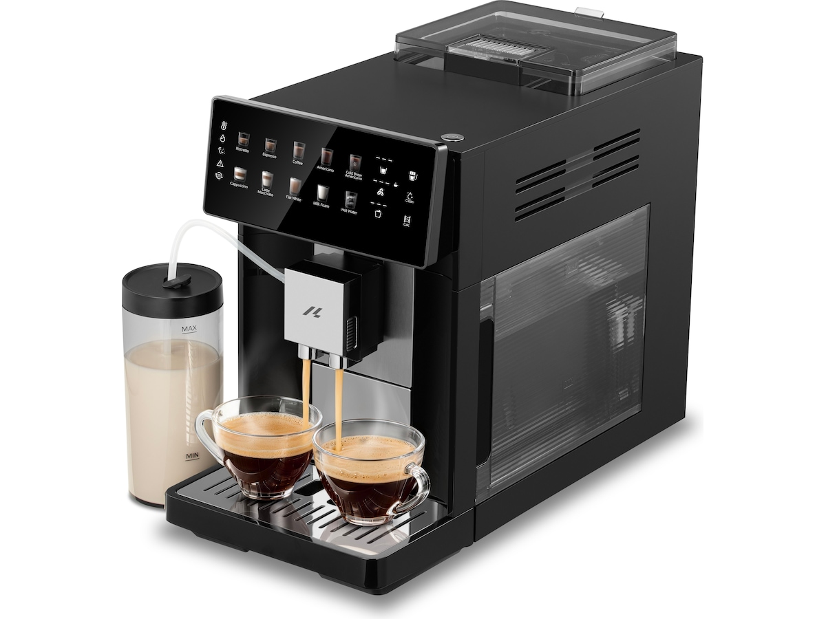 Loeffen LFFM1000 kaffemaskin med 10 drikkemodus og cold brew Espressomaskiner