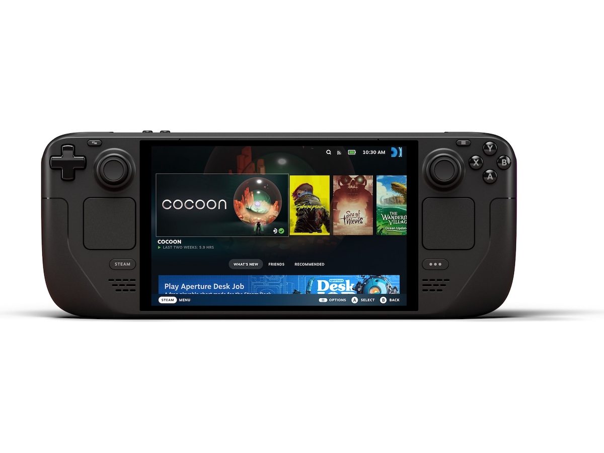 Valve Steam Deck 512GB konsoll OLED (UK) håndholdt spillenhet Håndholdte spillkonsoller