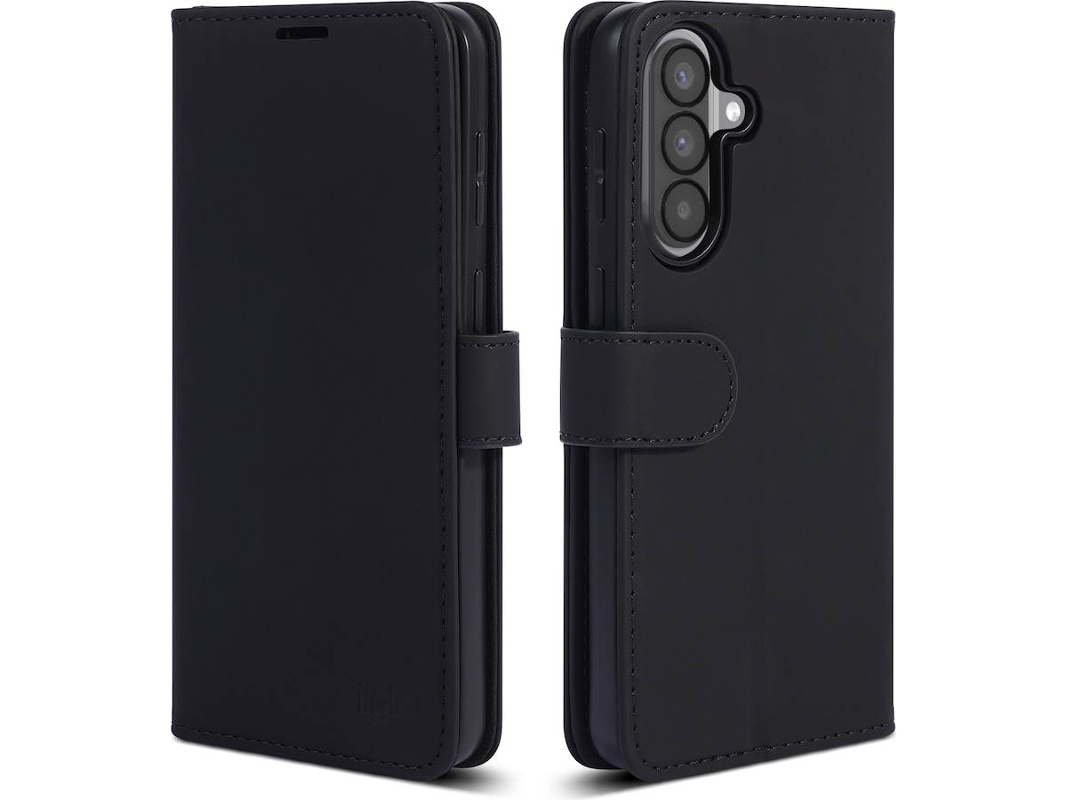 iiglo Galaxy A57 Lommebokdeksel (sort) Mobildeksel