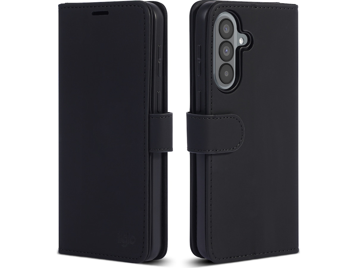 iiglo Galaxy A37 Lommebokdeksel (sort) Mobildeksel