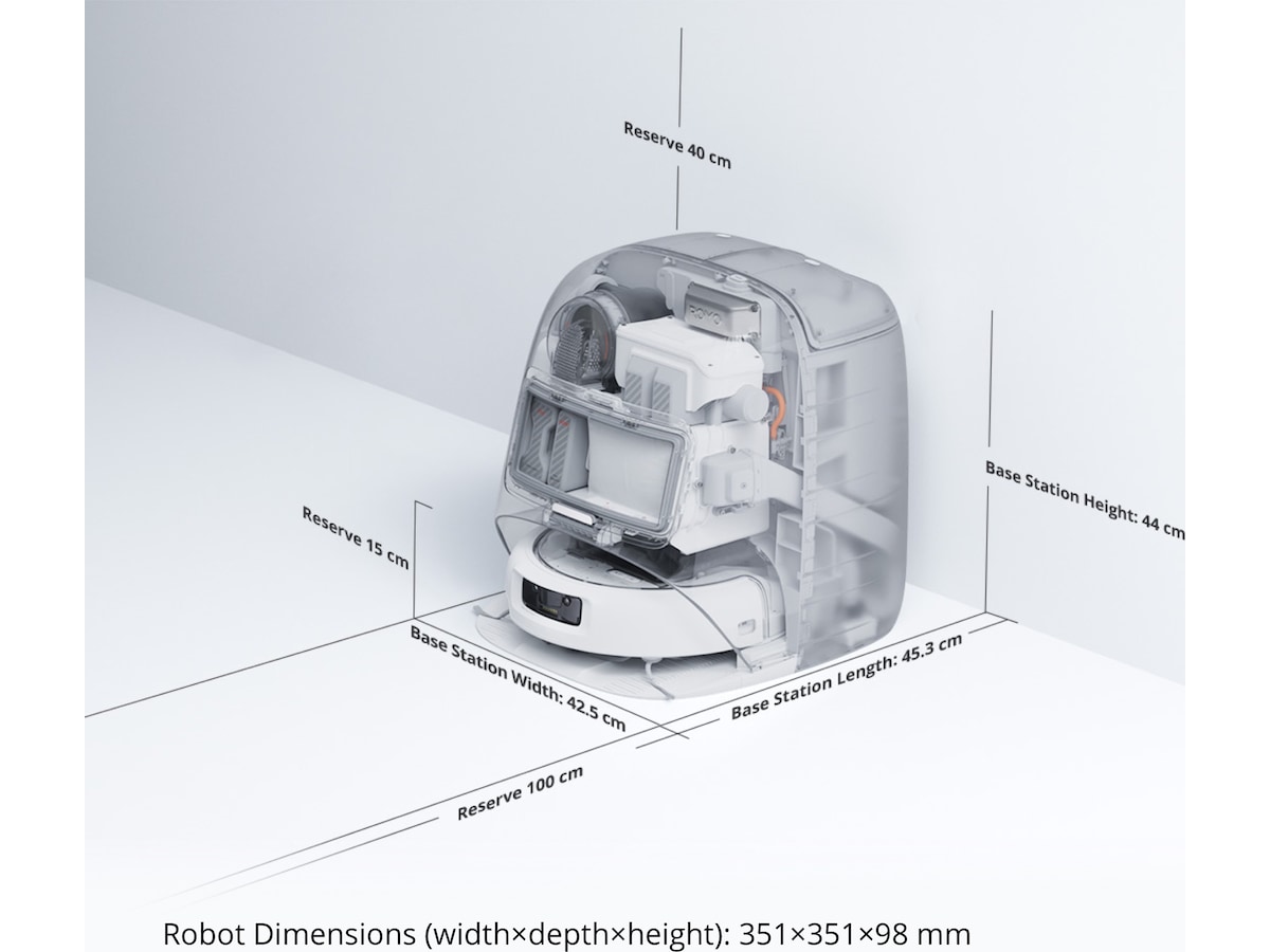 DJI ROMO P robotstøvsuger Robotstøvsugere