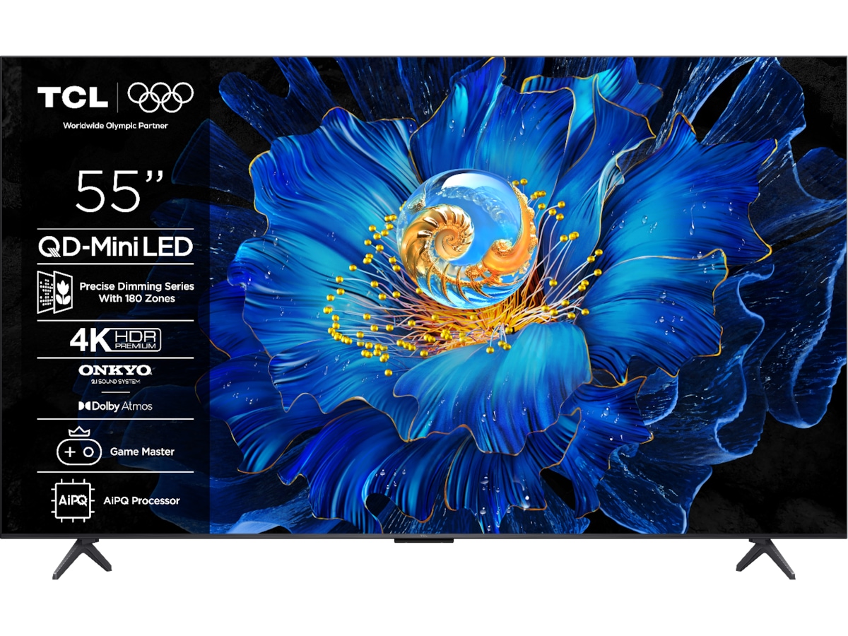 TCL 55" C69KS 4K QD-Mini LED Google TV -B-Grade Demo TV/projektor