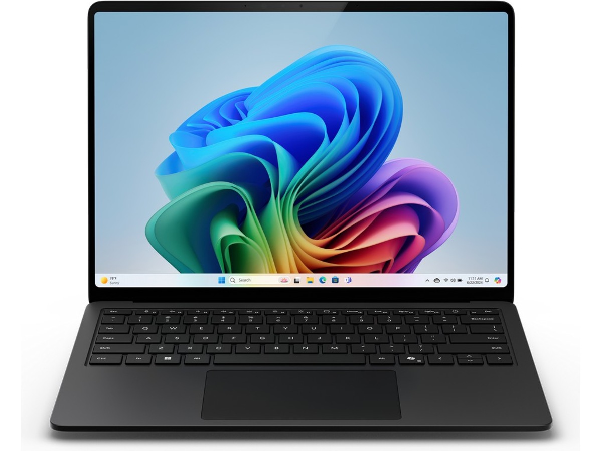 Microsoft Surface Laptop Copilot+ PC C10 13.8" touch (sort) -B-Grade Demo bærbar PC