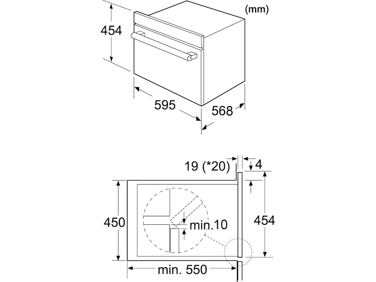 Avant Kompaktovn COMW44LB 44L 3350W Stekeovn
