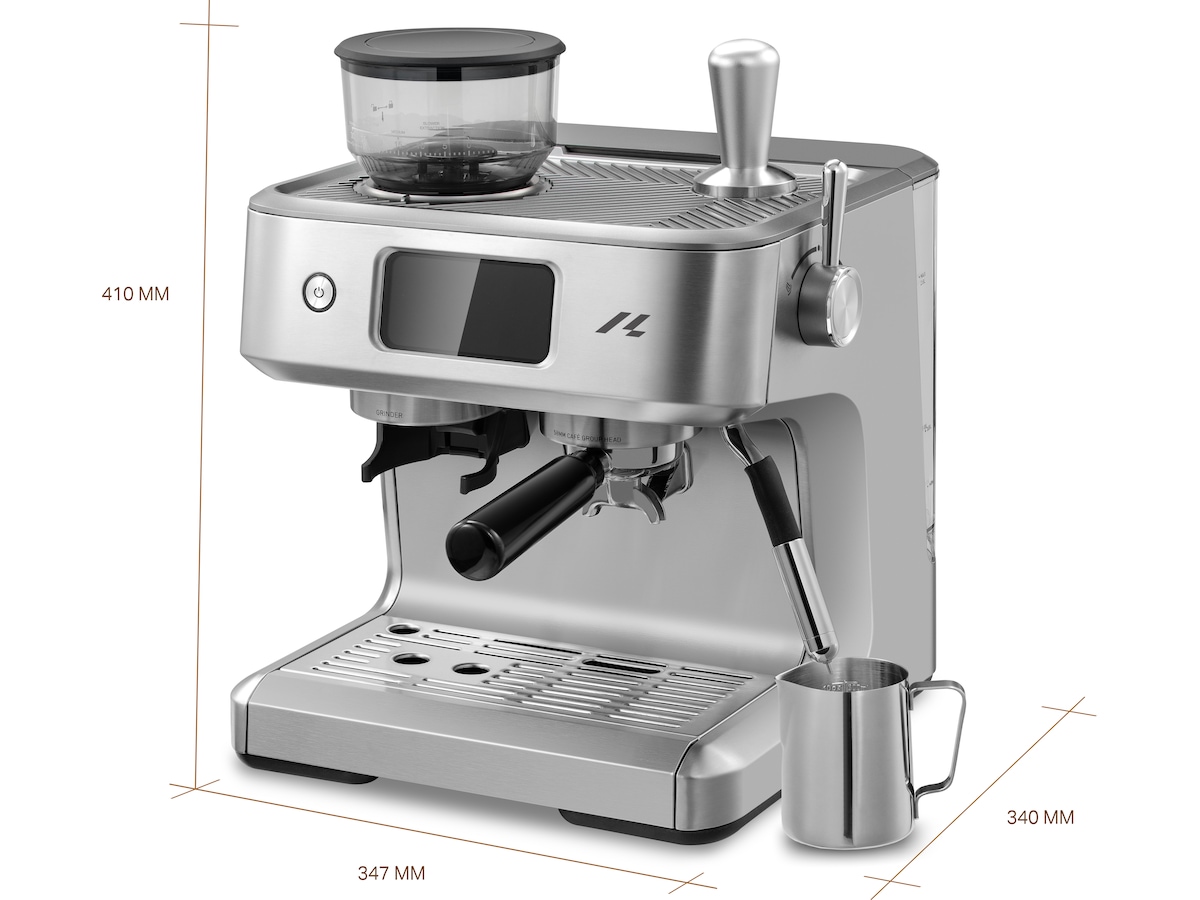 Loeffen LFEM9500 Espressomaskin med Kvern Espressomaskiner